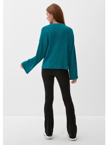 QS T-Shirt in 66W0_petrol