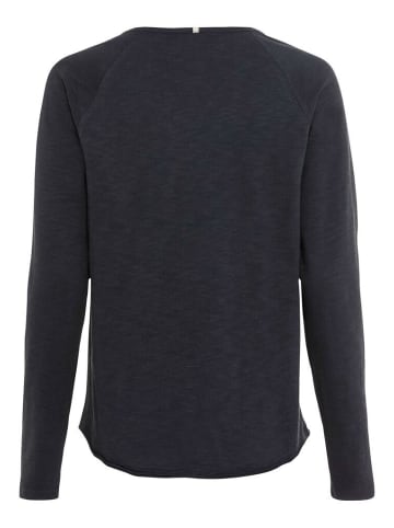 Camel Active Langarmshirt in Dark Navy