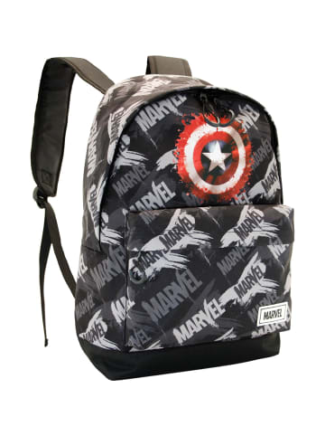 Marvel Rucksack Captain America Scratches-FAN HS in grau