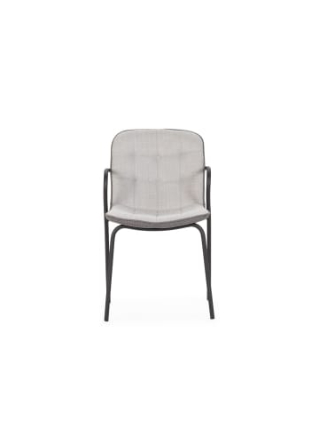 CALICOSY 4er-Set Stoelen ZÉLIE  in Hellgrau - (W) 51  x (H) 46  x (L) 59  cm