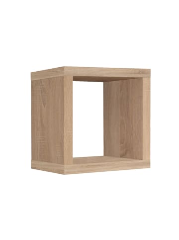 58 aufm Kessel WÜRFELREGAL Elenore 40x40x41 Bücherregal Regal eiche sägerau