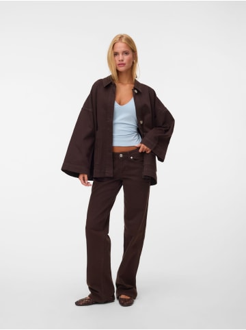 Vero Moda Jeansjacke in Chocolate Torte