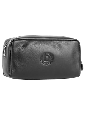 Bugatti Schlüsseltasche SIMBIOSI echt Leder in schwarz