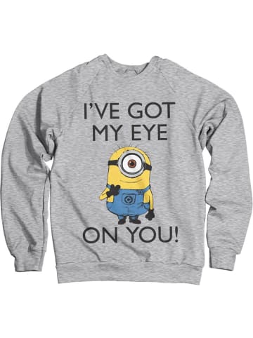 Minions Pullover in Grau