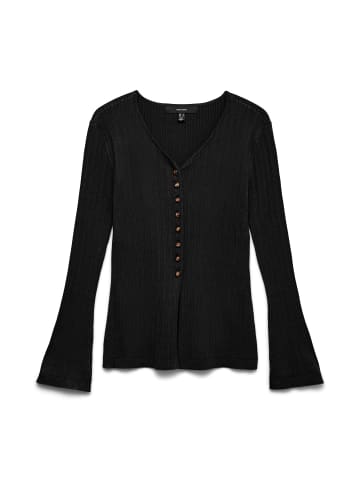 Vero Moda Strickjacke in Black