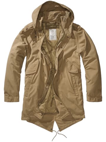 Brandit Parka in camel