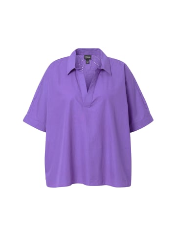 Ulla Popken Hemdbluse in lila