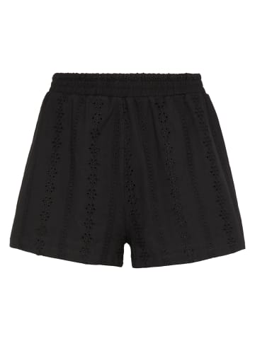 myMo Shorts in Schwarz