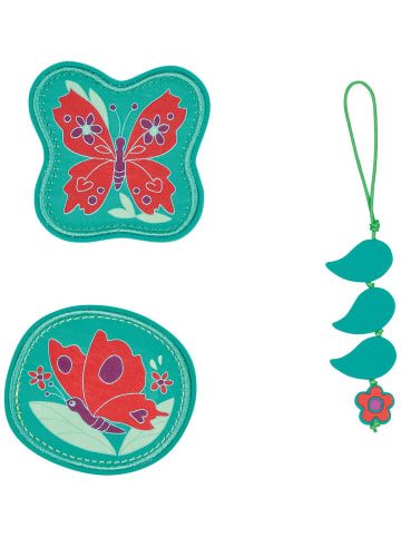 DerDieDas Schulrucksack ErgoFlex Easy Set in Butterfly Garden