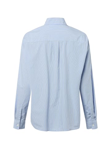 Marc O'Polo DENIM Bluse in hellblau weiß