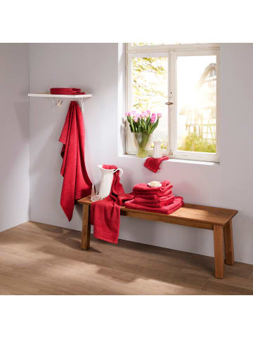 Erwin Müller Waschhandschuh 2er-Pack Heidelberg in rot