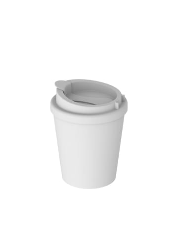 elasto Kaffeebecher "PremiumPlus" small in weiß - 250 ml