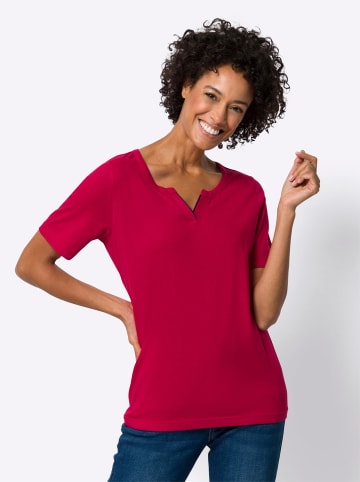 Sieh an! Kurzarmshirt in rot