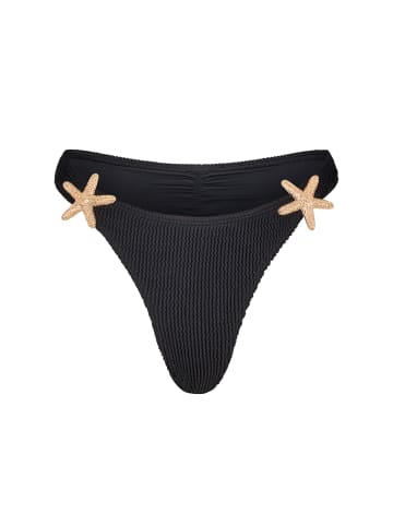 Moda Minx Bikinihose Starfish Scrunch in Black