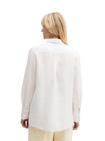 Marc O'Polo Leinen-Bluse regular in Weiß