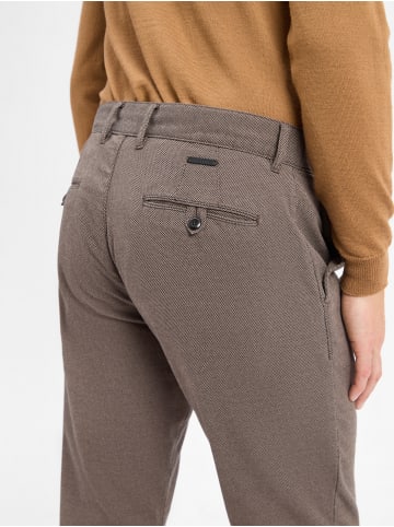 ALBERTO Hose Lou in melange braun - 0005