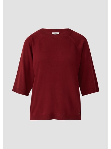 s.Oliver Strickpullover in 3874_rubinrot