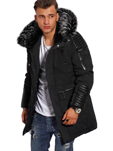 Style Division Winterjacke - S2HOLMSBU in Schwarz-Black