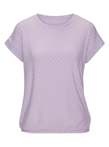 Vivance Kurzarmshirt in flieder