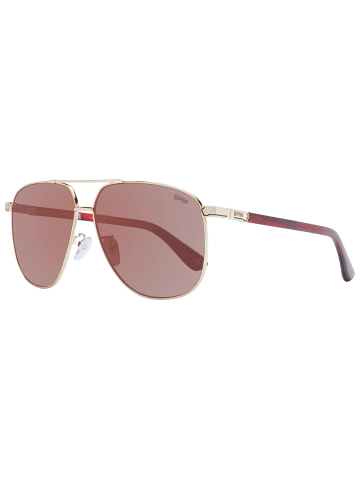 BMW Herren Sonnenbrillen Aviator Gold