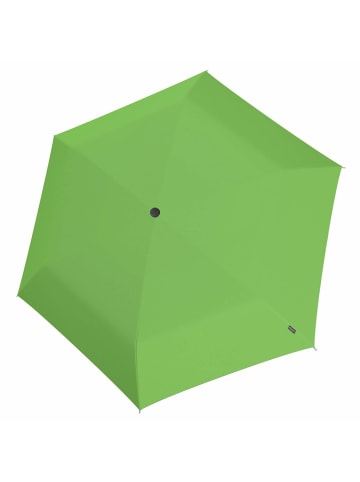 Knirps U.200 Ultra Light Duomatic - Taschenschirm Regenschirm in grün