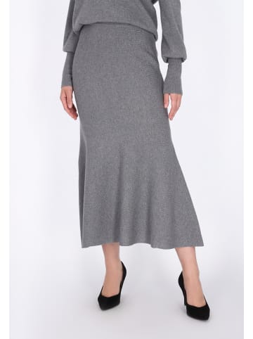 DreiMaster Women Skirt in grey melange