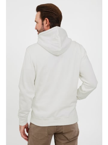 FQ1924 Kapuzenpullover FQThorin 21900110-ME Moderner Kapuzenpullover mit Print in Weiß