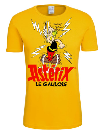 Logoshirt T-Shirt Asterix Le Gaulois in gelb