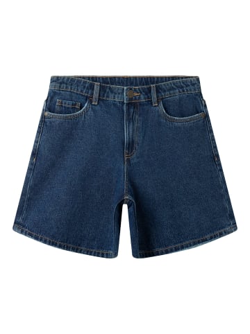 TWO SOON Jeansshorts in Dark Blue Denim