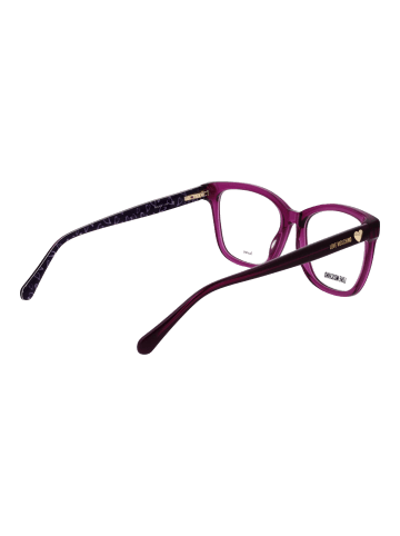 Love Moschino Frauen Optische Fassungen Quadratisch Lila
