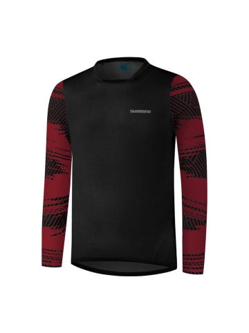 SHIMANO Long Sleeve Jersey  MYOKO L.S. in Spicy Red