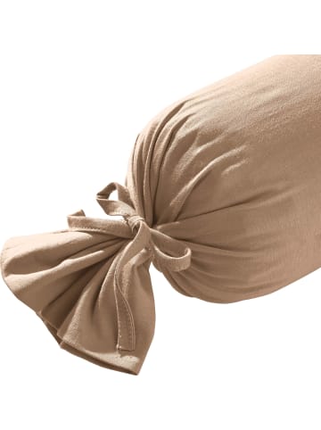 Erwin Müller Single-Jersey Nackenrollenbezug Murnau in braun