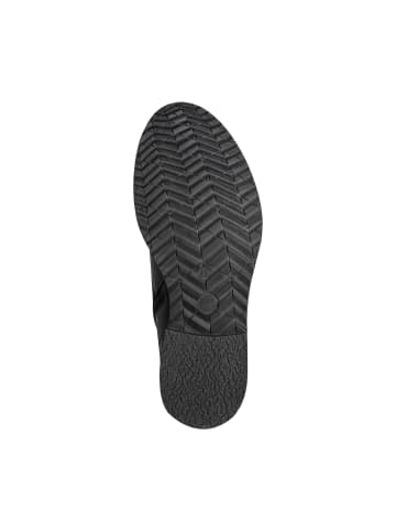 Tamaris Lederstiefeletten Schwarz