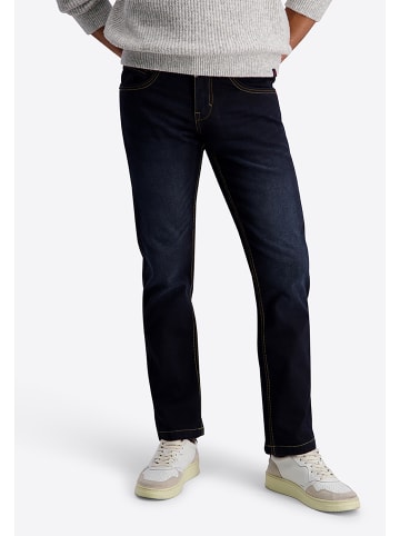 Timezone Jeans Regular Fit Unifarben Reißverschluss in Dunkelblau