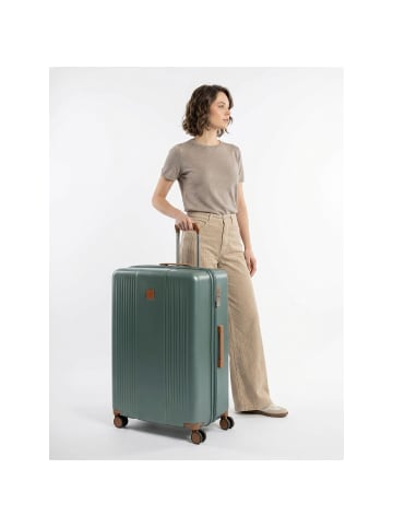 BRIC`s Ferrara 4 Rollen Trolley L 77 cm mit Dehnfalte in green