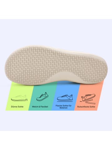 DOTALES CityStep Barfußschuhe in  Beige 42