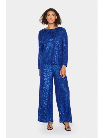 SAINT TROPEZ Langarm-Bluse ReyanaSZ in Midnight Sail