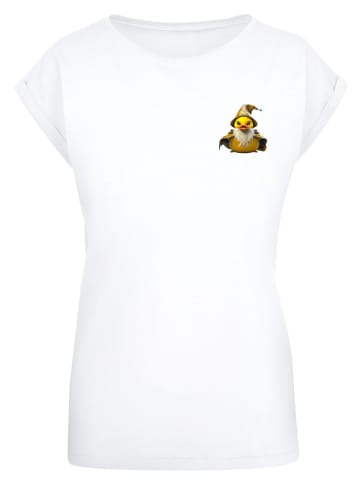 F4NT4STIC T-Shirt Rubber Duck Wizard Short Sleeve in weiß