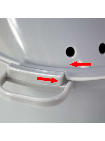 Hydas Inhalator in grau