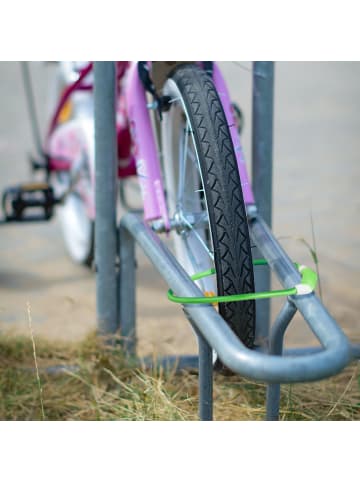 relaxdays Fahrradschloss in Grün - 70 cm