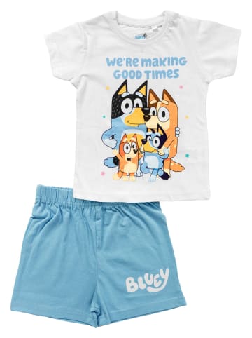 Bluey Schlafanzug Bluey in hellblau