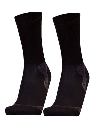 UphillSport Socken 'MALLA' 2er Pack in Black