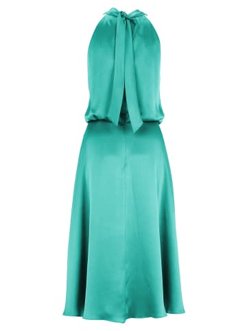 Vera Mont Cocktailkleid mit Stehkragen in Silky Green