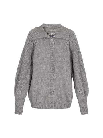 DreiMaster Women Cardigan in light grey melange