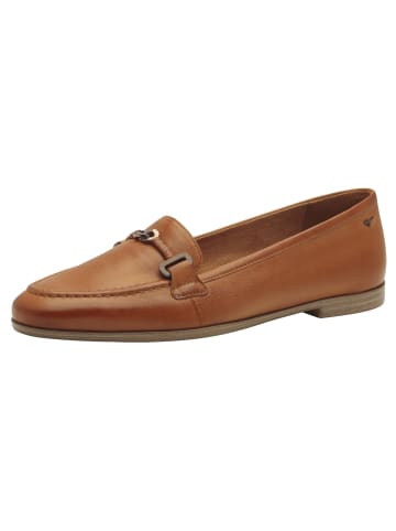 Tamaris Slipper in COGNAC LEATHER