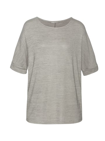 LASCANA Rundhalsshirt in khaki
