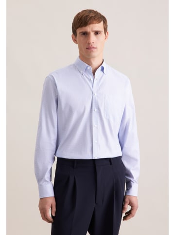 Seidensticker Business Hemd Comfort in Mittelblau