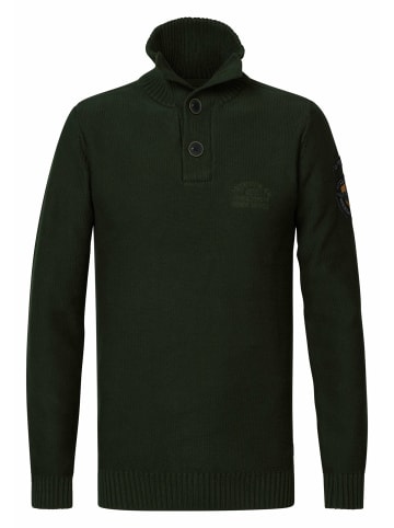 Petrol Industries Strickpullover für Damen in grün