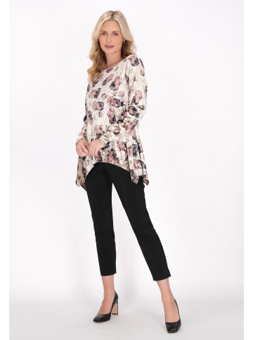Albee Women Blouse in Beige Multicolor