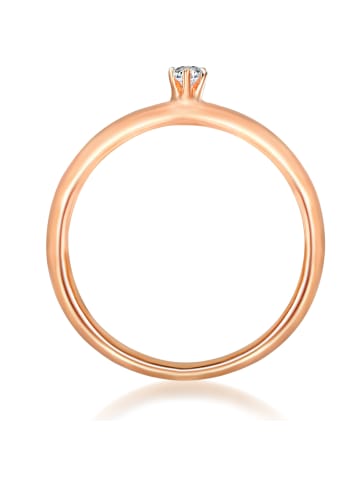 Trilani Ring Sterling Silber Zirkonia in roségold